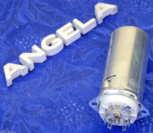 Load image into Gallery viewer, 9 Pin J-Slot Tube Socket With Shield For Guitar Amps Fits 12AX7, 12AT7, #90120B