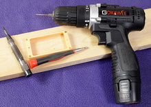 Load image into Gallery viewer, 12 Generic Gold Humbucking Neck Pickup Ring Mounting Wood Screws .551", #GNPR