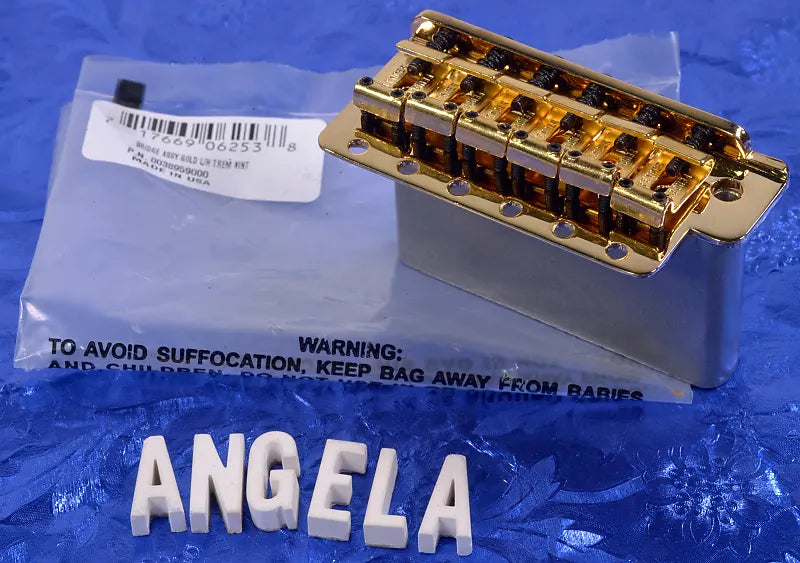 Fender Vintage SRV Strat Tremolo Bridge Gold Left Handed 0038959000