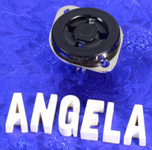 Load image into Gallery viewer, 4 Pin Black Phenolic Vintage W.E. Style Tube Socket For 300B, 2A3, 45 And Similar, #44001C