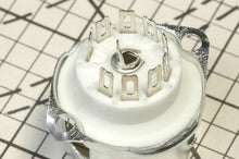 Load image into Gallery viewer, 9 Pin J-Slot Tube Socket With Shield For Guitar Amps Fits 12AX7, 12AT7, #90120S