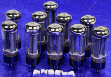 Load image into Gallery viewer, Ten Groove Tubes 5U4GB Rectifier Tubes New Black Base Tested And Guaranteed