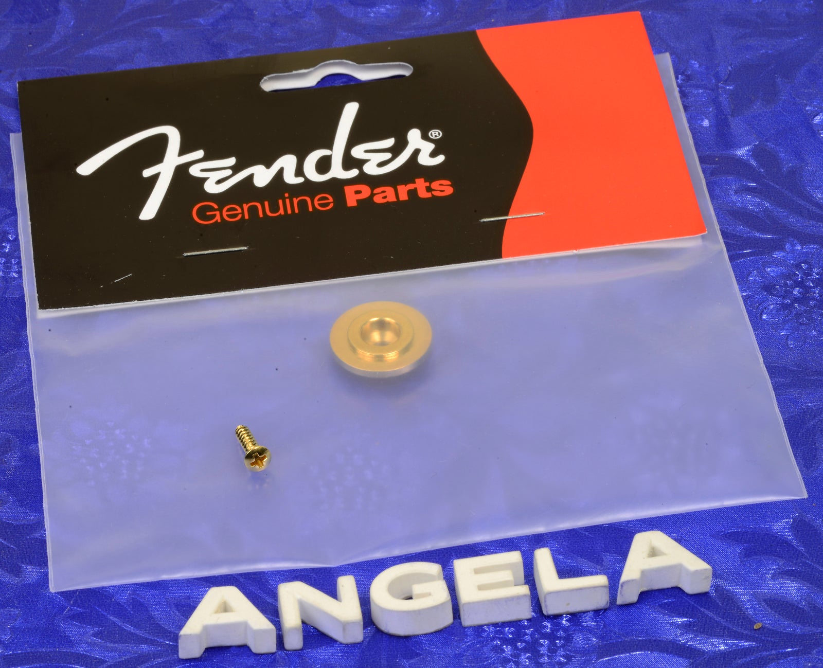 Fender Gold Original Bass String Guide, 0994913200 Angela Instruments