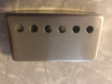 Load image into Gallery viewer, Raw Nickel Humbucking Pickup Cover For Vintage Gibson, Fralin Etc. #GRNC
