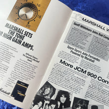 Load image into Gallery viewer, Marshall Law Vol 8 #1 1991 Amp Magazine JCM900 Valvestate Billy Gibbons
