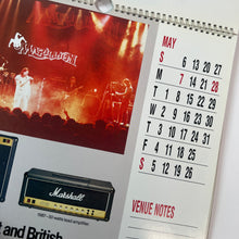 Load image into Gallery viewer, Marshall 1984 Solid Gold Calendar Marillion Black Sabbath Motorhead +
