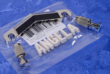 Load image into Gallery viewer, Gretsch Nickel "V" Stop Tailpiece With Studs &amp; Anchors, 7709343000
