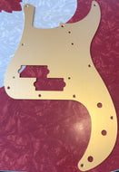 Pale Gold Anodized Aluminum Pickguard for P Bass #PGPB