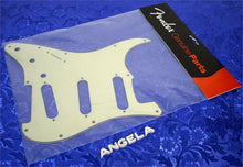 Load image into Gallery viewer, Fender Stratocaster Pickguard, Standard Strat, Mint Green, 3 Ply, Left Hand, 0055320000
