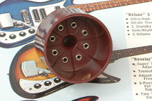 Load image into Gallery viewer, 8 Pin Oxblood Octal Tube Base With Nickel Contacts For 6L6GC, 5U4GB And Similar, #880X
