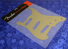 Load image into Gallery viewer, Fender Stratocaster Pickguard, &#39;57 Strat, 8 Hole, Gold Anodized Aluminum, 0992143000
