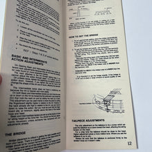 Load image into Gallery viewer, Deering Banjo Company Maintenance Manual, 1980, Original
