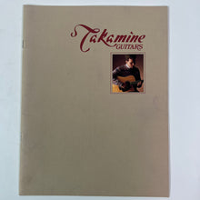 Load image into Gallery viewer, Takamine Guitars 1980s Catalog, Original
