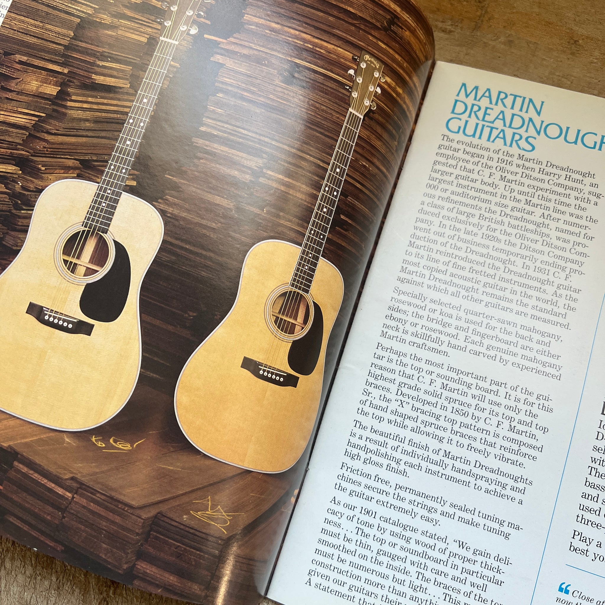 CF Martin Instruments 1980s Catalog, Original Angela Instruments