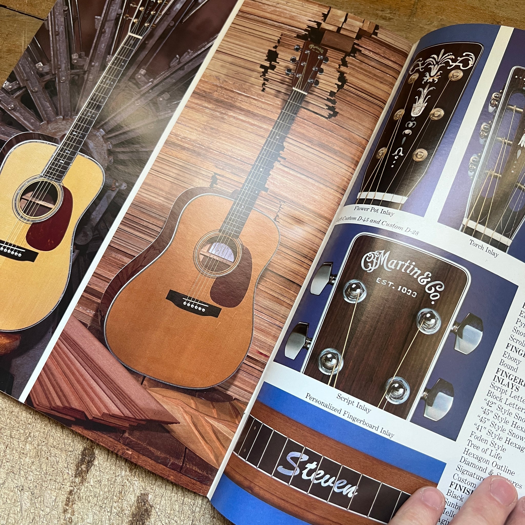 CF Martin Instruments 1980s Catalog, Original – Angela Instruments