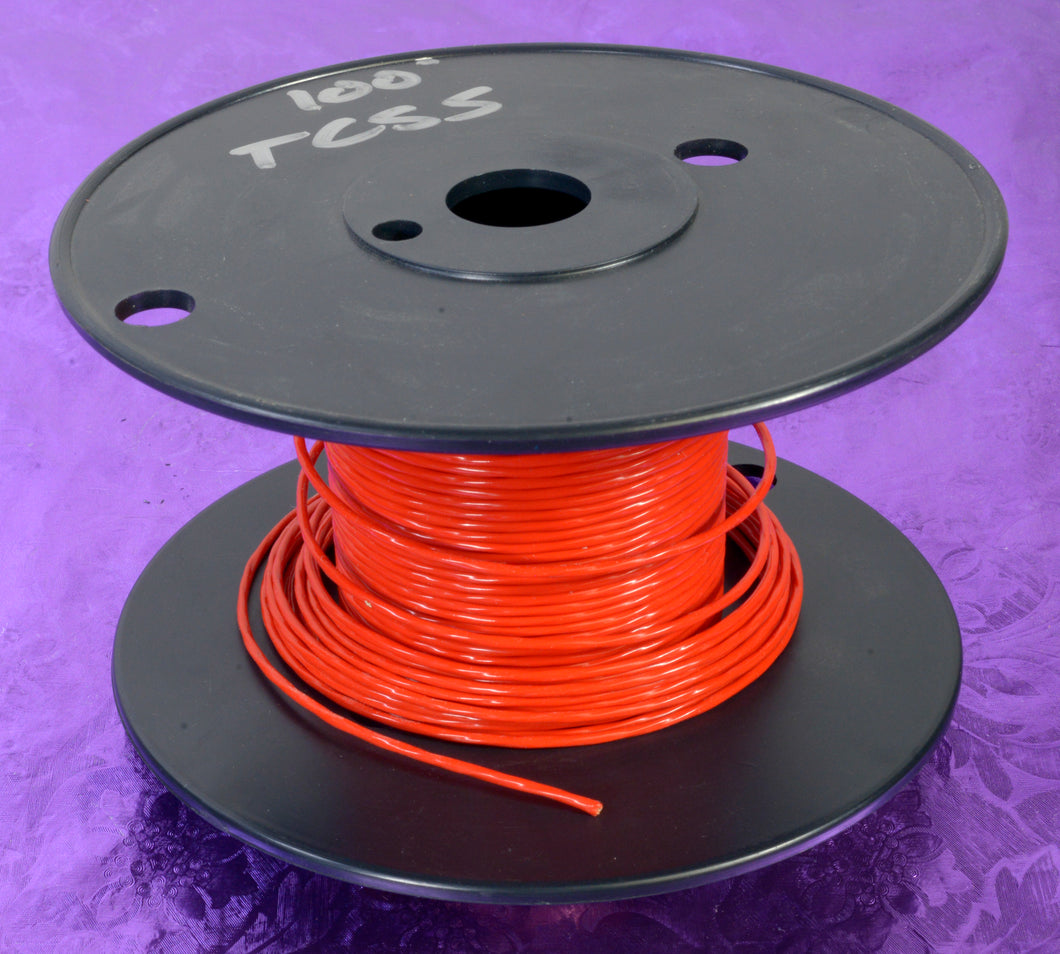 Kimber Kable TCSS Hookup Wire, Red, Per Foot