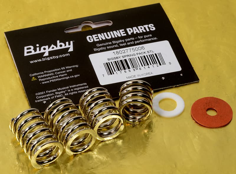 Bigsby Spring Pack With Four Springs, Spring Washer and Red Fibre Handle  Washer, 1802775006