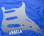 Angela '60s Style But Also Universal Aluminum Pickguard Shield For Strat, #GSS