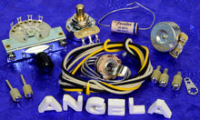Load image into Gallery viewer, Angela Instruments Vintage Plus Premium Wiring Kit With Waxed Paper .05uF For Telecaster, #TLWAXKIT
