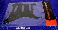 Fender '62 Vintage Strat 11 Hole 3 Ply BWB Pickguard, 0991345000