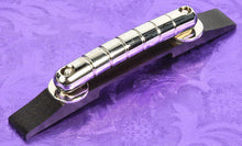 Load image into Gallery viewer, Gretsch Nickel Rocking Bar Bridge &amp; Ebony Base, 0062844000
