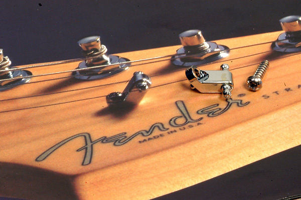 Fender American Standard Strat String Guides, Set Of 2 With Mounting S ...