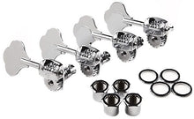 Load image into Gallery viewer, Fender Bass Tuners, Deluxe F Stamp, Left Hand, Set of 4, 0097336049
