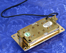 Load image into Gallery viewer, Gretsch Elliot Easton G5570 Gold Humbucking Pickups Set With Mounting Rings, 0069714000
