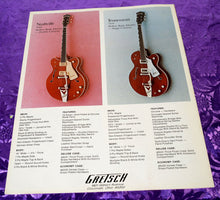 Load image into Gallery viewer, Gretsch Guitars Chet Atkins Models Brochure &#39;70s Vintage Original Print
