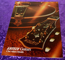 Load image into Gallery viewer, Gretsch Guitars Chet Atkins Models Brochure &#39;70s Vintage Original Print
