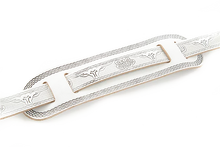 Load image into Gallery viewer, Gretsch Tooled White Vintage Western Guitar Strap 9220026000
