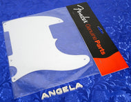 Fender Esquire 50's Style White 1 Ply Pickguard, 0068214049