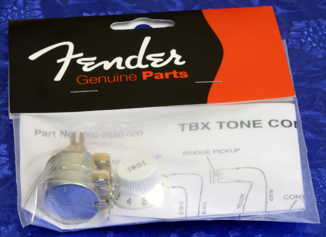 Fender TBX Tone Control Potentiometer For Stratocaster, 0992052000