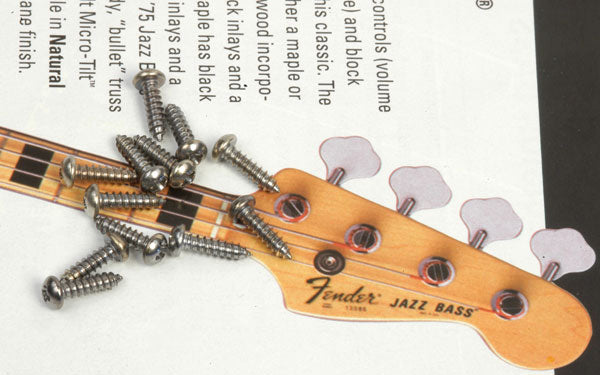 Fender Tuning Machine Screws, Philips Head x12, 0021405049