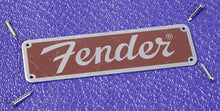 Load image into Gallery viewer, Fender Tweed Series Silver And Brown Metal Amp Nameplate Logo Badge, 0051032000
