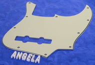 Generic Mint Green Three Ply Jazz Bass Pickguard, #JBM