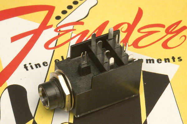 Fender Standard Amplifier Hardware Stereo Amp Jack PC Board Mounting, 0990913000