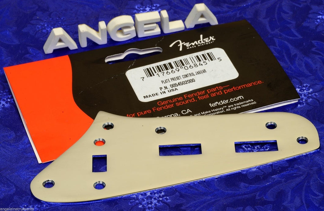 Fender Jaguar Preset Upper Control Plate, 0054502000