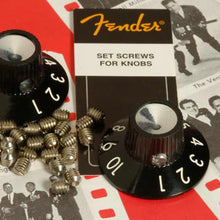 Load image into Gallery viewer, Fender Guitar And Amp Knob Slotted Set Screws, Pack Of 24, 0994922000
