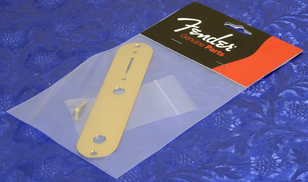 Fender Telecaster Tele Gold USA Vintage Control Plate, 0992058200