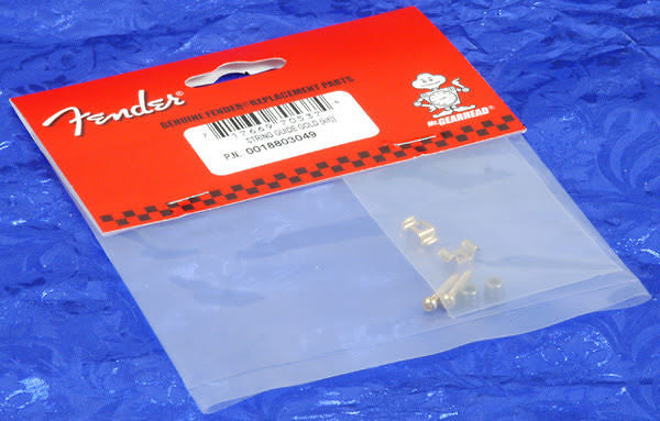 Fender Vintage Series Gold Butterfly String Guides, 0018803049