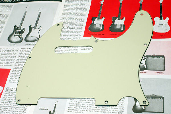 Fender Telecaster Tele '62 Style Mint Green Pickguard, 0056077000