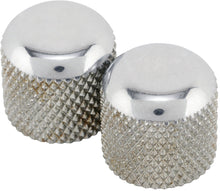 Load image into Gallery viewer, Fender Road Worn Aged Chrome Telecaster Precision Bass Dome Knobs Set Of Two, 0997211000
