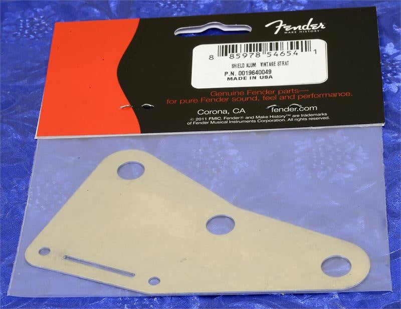 Fender Vintage Series '57 Strat Aluminum Shield Plate, 0019640049