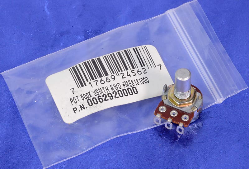Fender 500K Linear Taper Amp Mini Potentiometer Control With Solder Lu ...