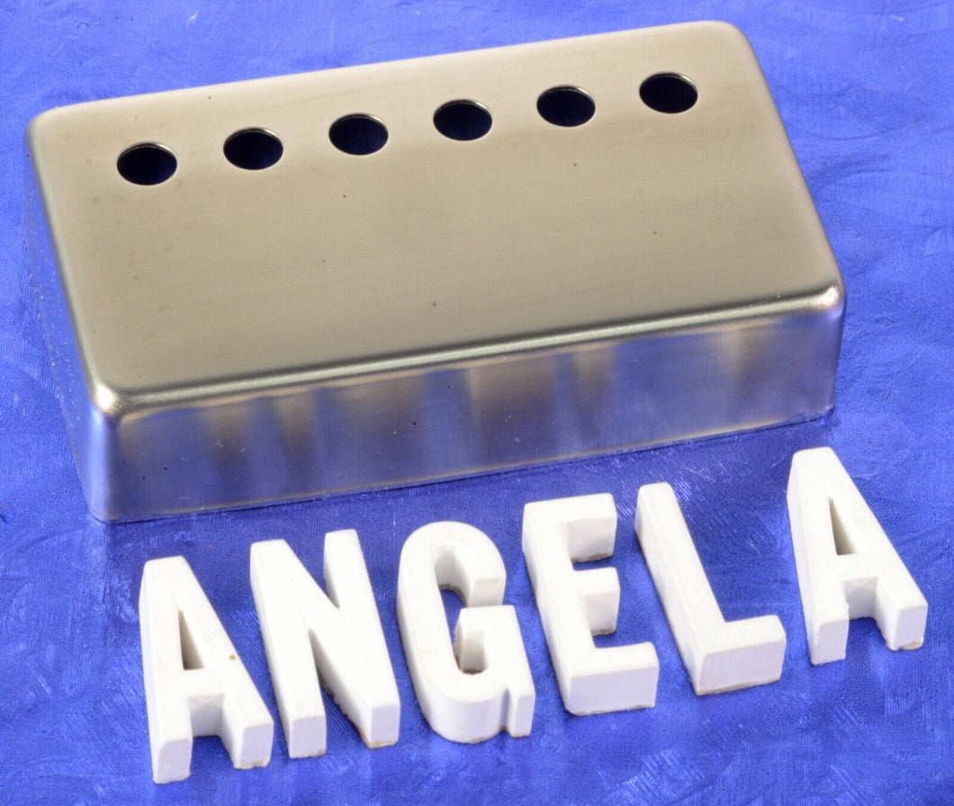 Refined Raw Nickel Humbucker Pickup Cover For Vintage Gibson 49.2mm E To E, #RRN