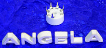 Load image into Gallery viewer, 7 Pin Miniature PC Mount Ceramic &amp; Nickel Tube Socket Fits 6C4, 6AQ5, 6X4, 50C5, #77BN

