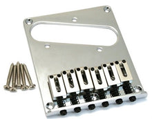 Load image into Gallery viewer, Fender Squier Telecaster 6 Saddle Bridge Assembly, 0055104049
