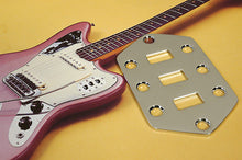 Load image into Gallery viewer, Fender Jaguar Chrome Pickup Selector Switch Plate, 0010611000
