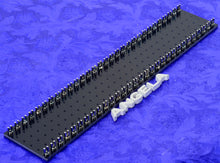 Load image into Gallery viewer, Forked Turret Terminal Board For Tube Audio Projects, Black Phenolic Fibreboard, #FTTB

